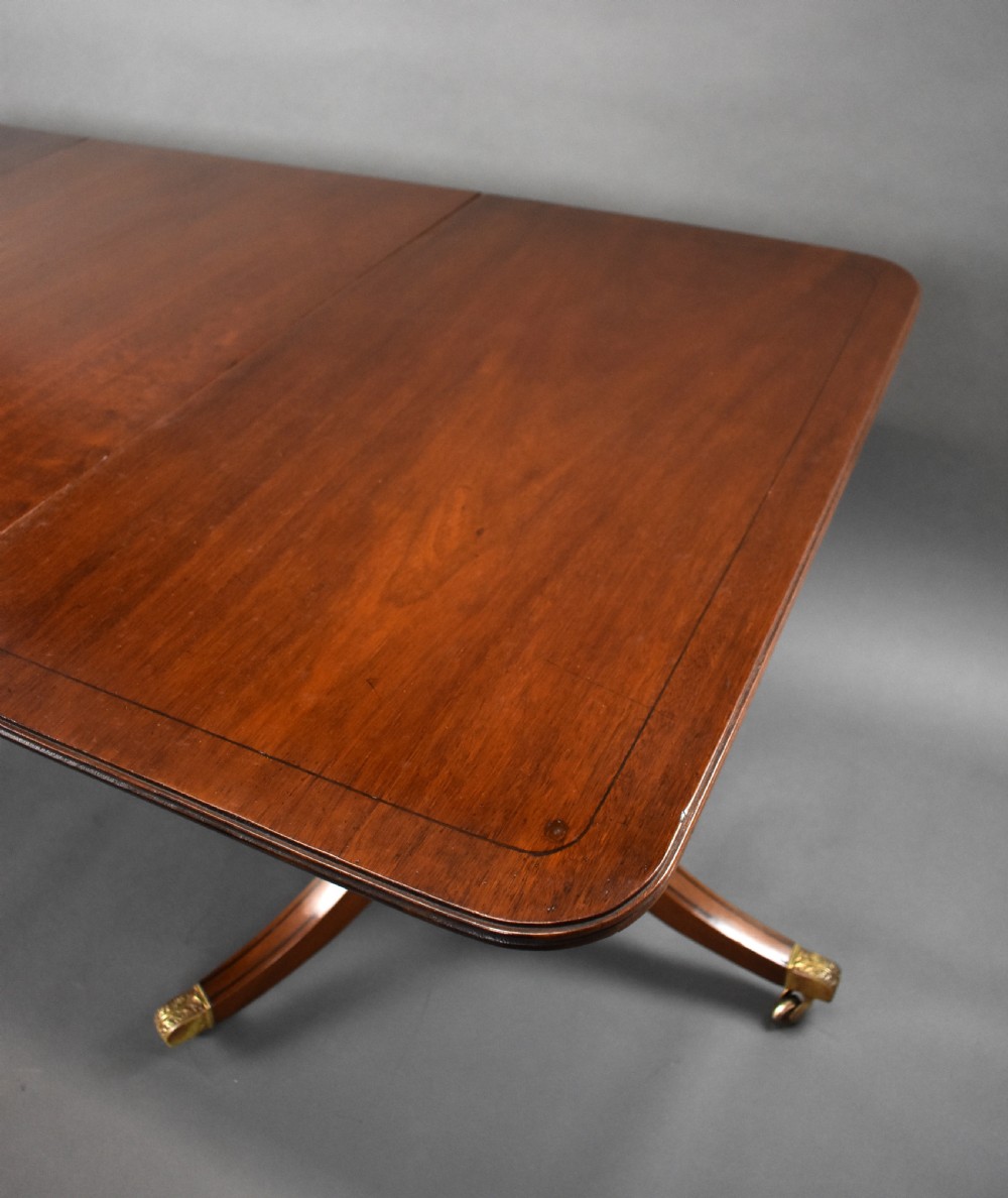 19th Century Mahogany Pedestal Dining Table View VI