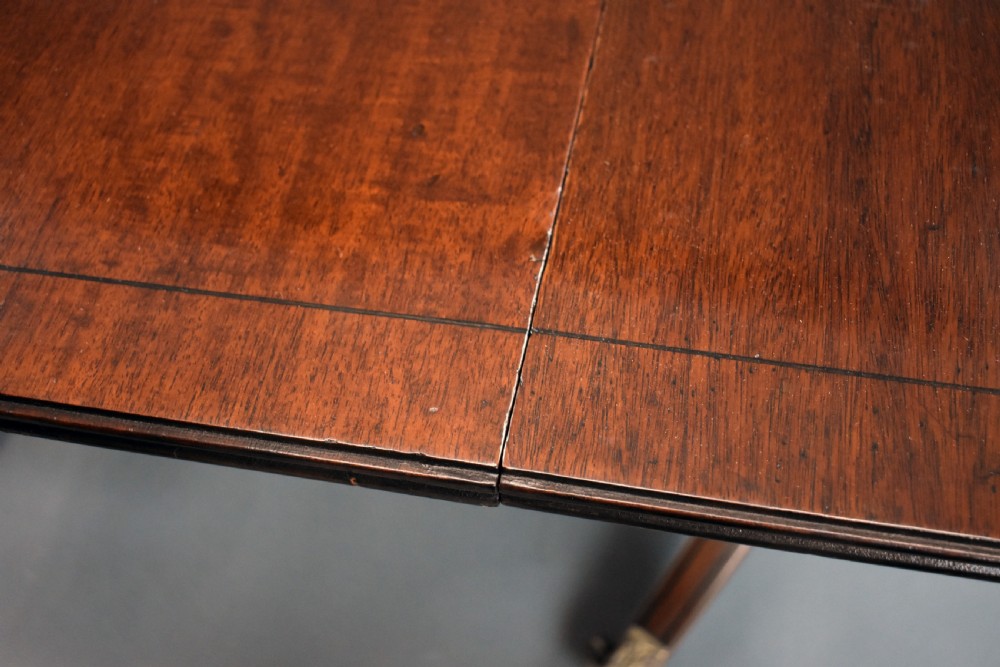 19th Century Mahogany Pedestal Dining Table View VIII