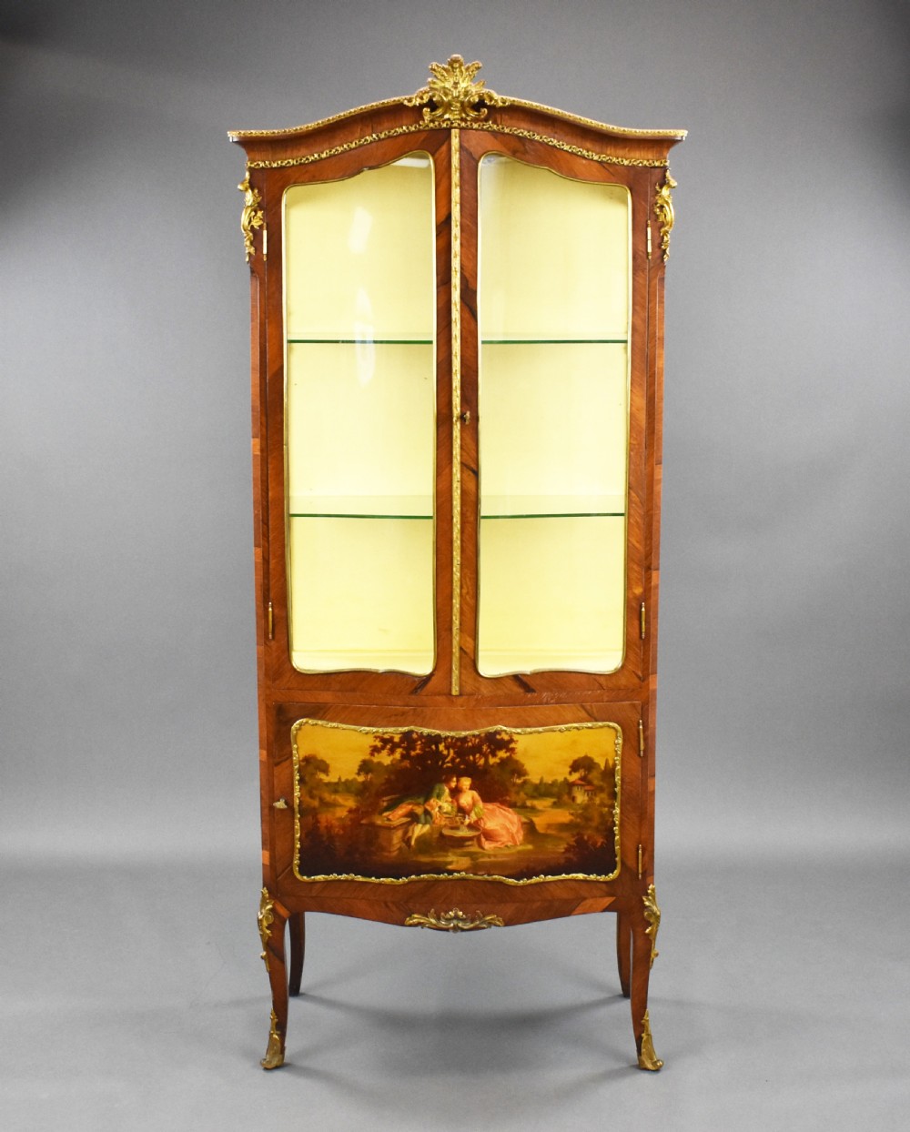 19th Century French Vernis Martin Cabinet
