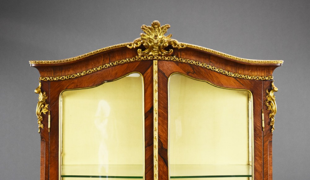 19th Century French Vernis Martin Cabinet View II