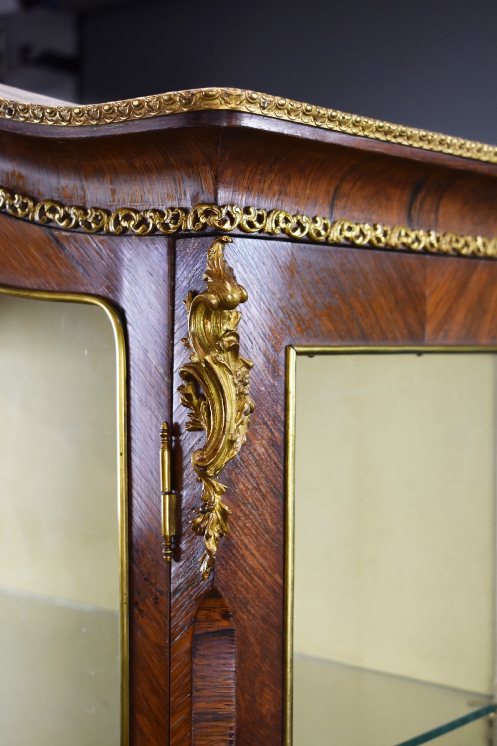 19th Century French Vernis Martin Cabinet View XIV