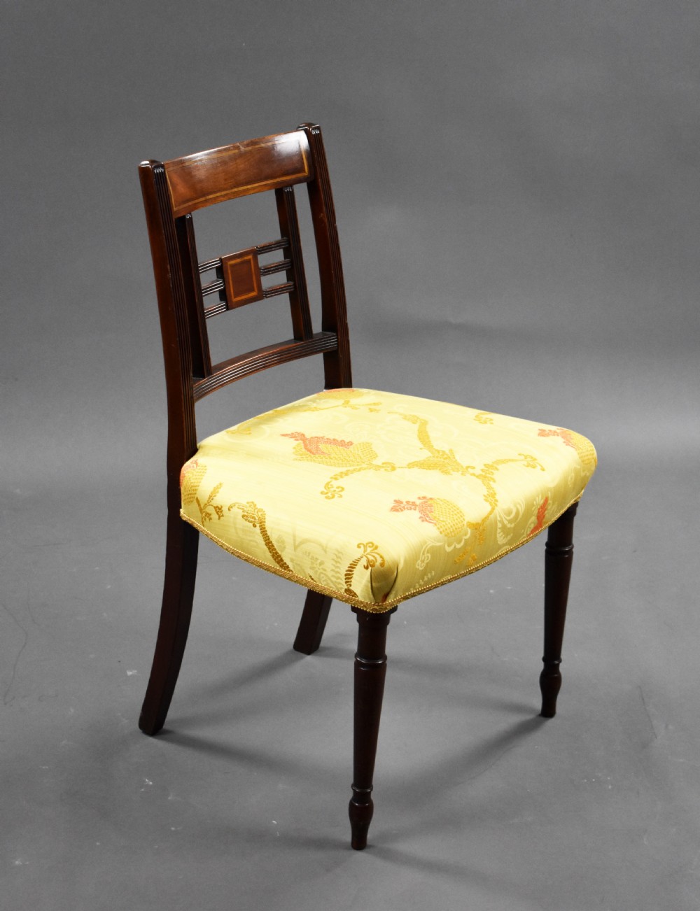 Set of 8 19th Century Mahogany Dining Chairs View II