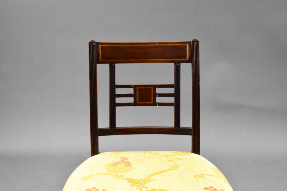 Set of 8 19th Century Mahogany Dining Chairs View IV