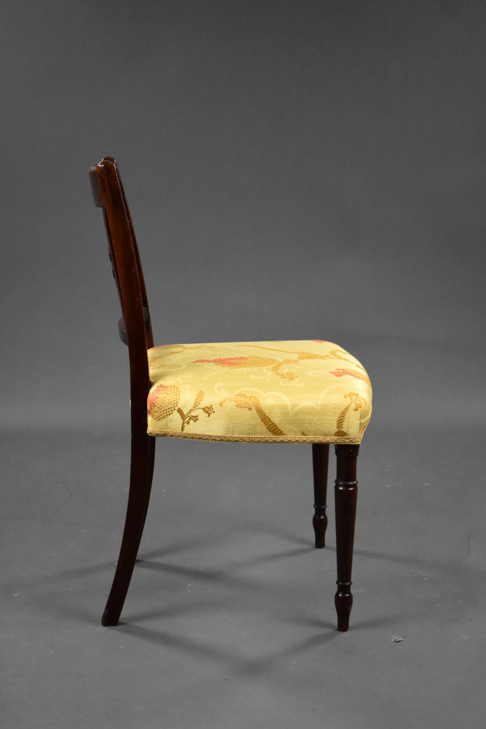 Set of 8 19th Century Mahogany Dining Chairs View VI