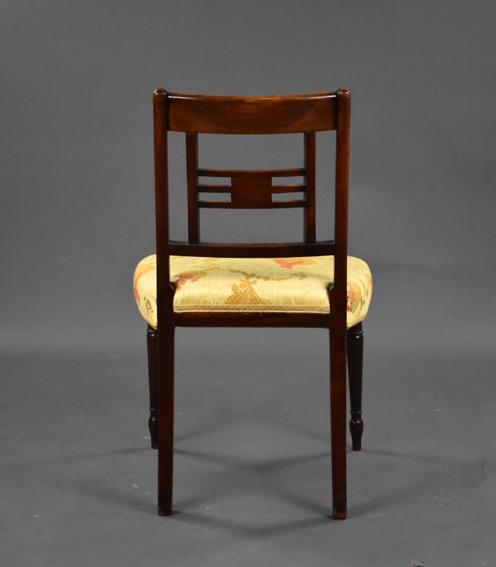 Set of 8 19th Century Mahogany Dining Chairs View VII