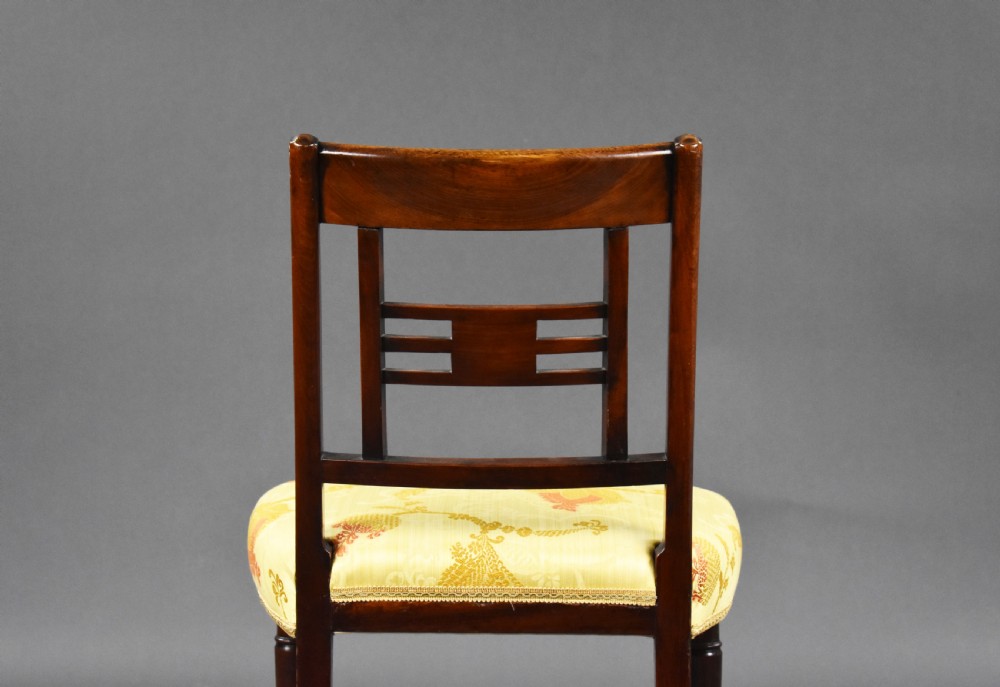 Set of 8 19th Century Mahogany Dining Chairs View VIII