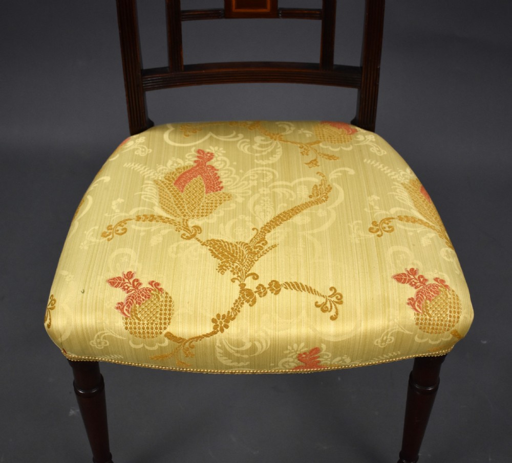 Set of 8 19th Century Mahogany Dining Chairs View X