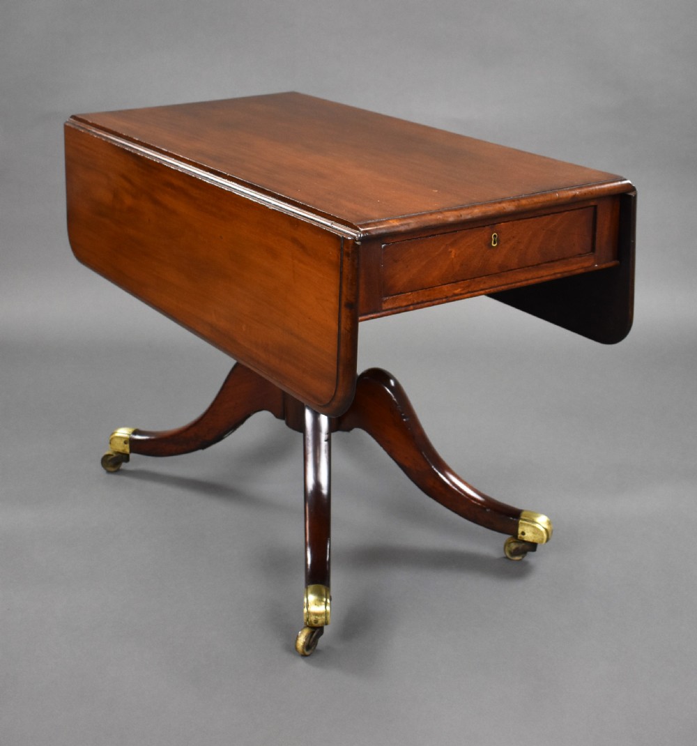 Regency Mahogany Pembroke Table