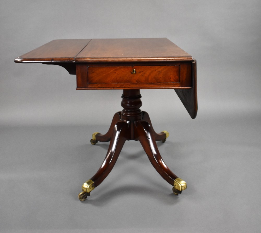 Regency Mahogany Pembroke Table View III
