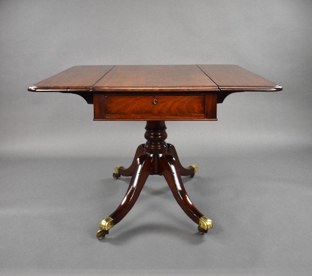 Regency Mahogany Pembroke Table View IV