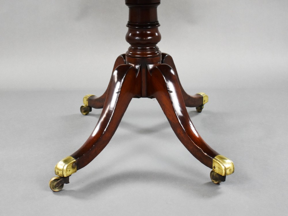 Regency Mahogany Pembroke Table View VI