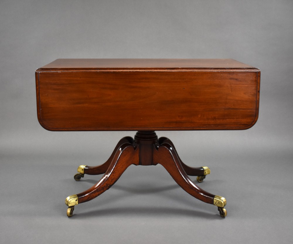 Regency Mahogany Pembroke Table View IX