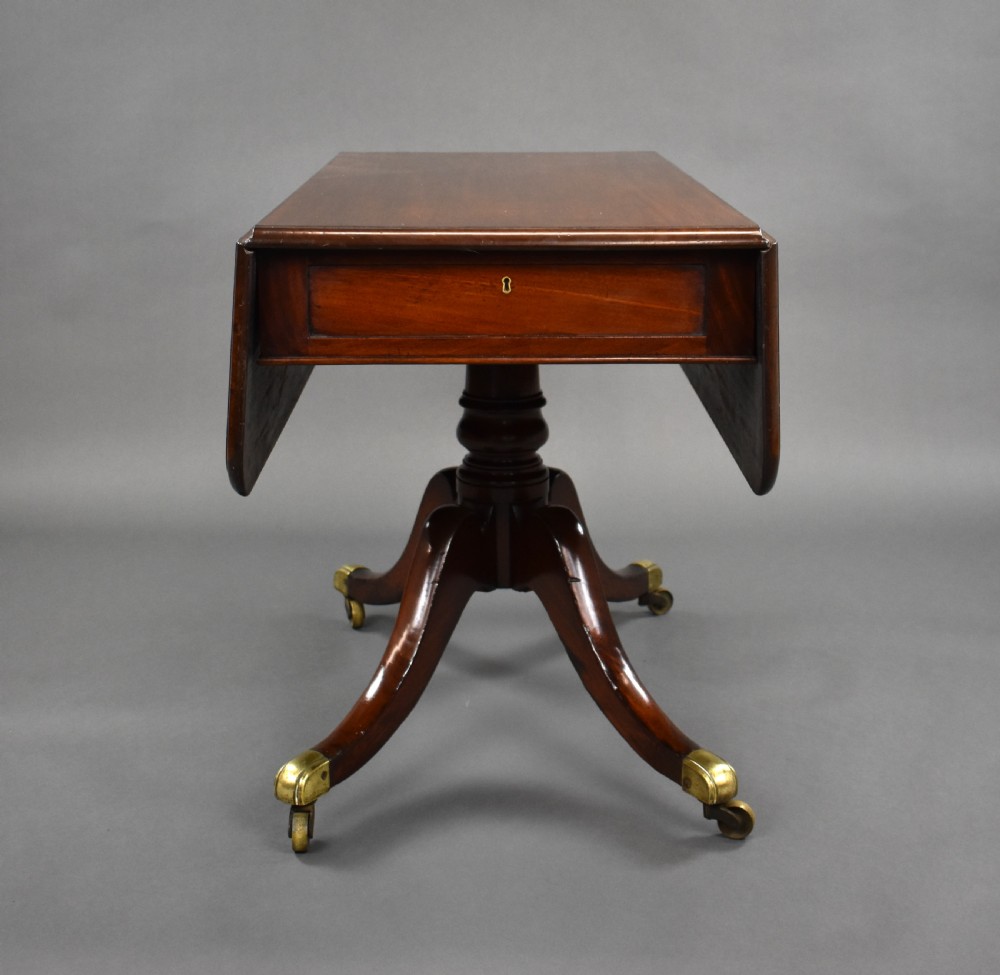 Regency Mahogany Pembroke Table View X