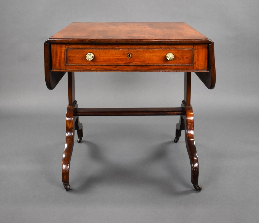 Regency Mahogany Sofa Table View II