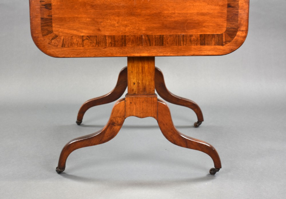 Regency Mahogany Sofa Table View VIII