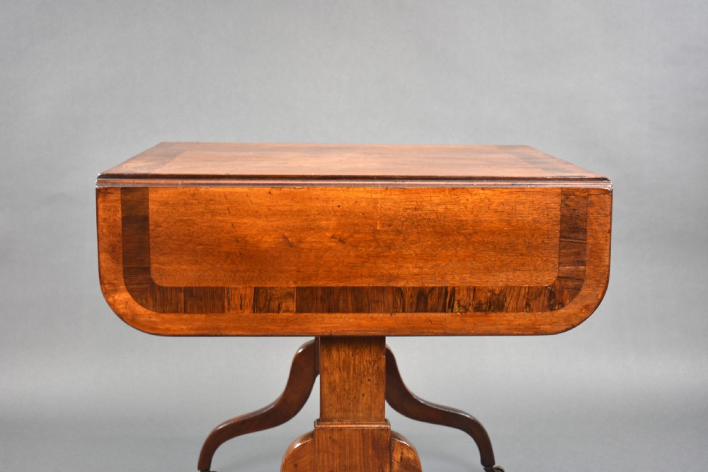 Regency Mahogany Sofa Table View X