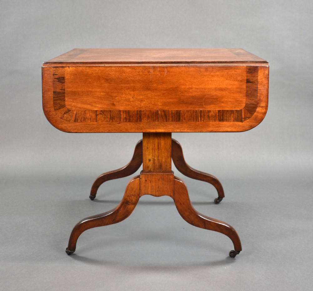 Regency Mahogany Sofa Table View XIII