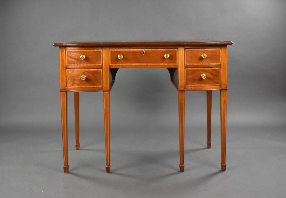 Edwardian Mahogany Writing Table View II