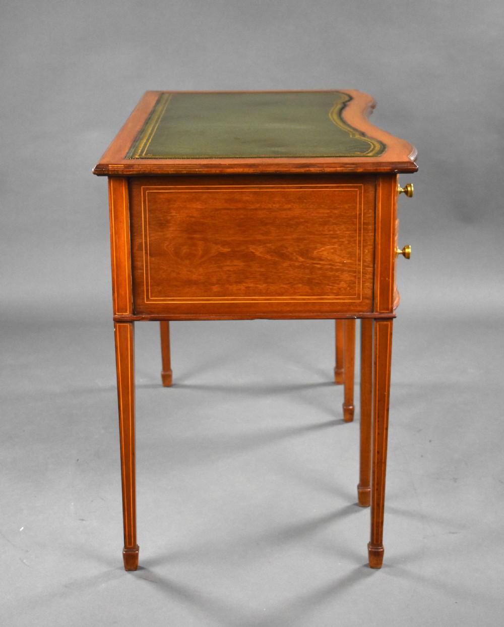 Edwardian Mahogany Writing Table View VI