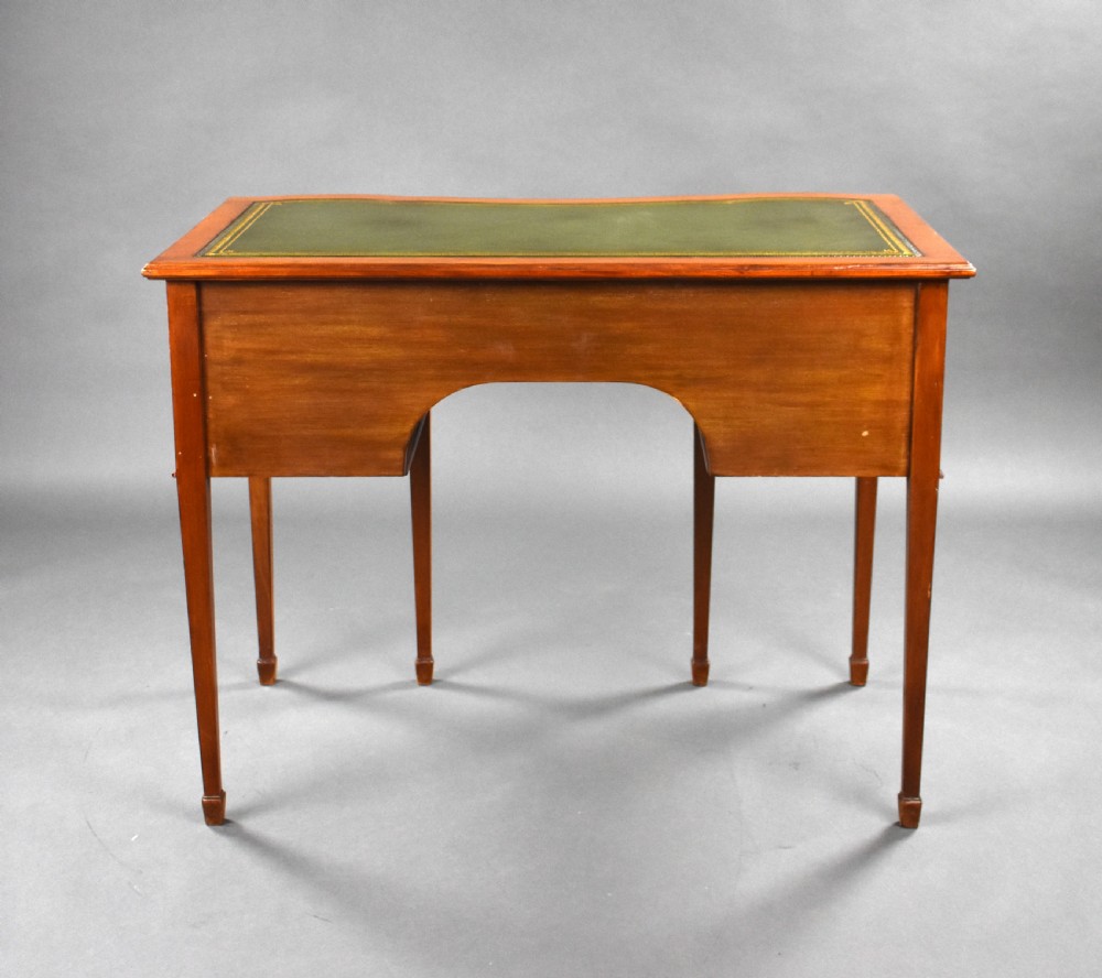 Edwardian Mahogany Writing Table View VII