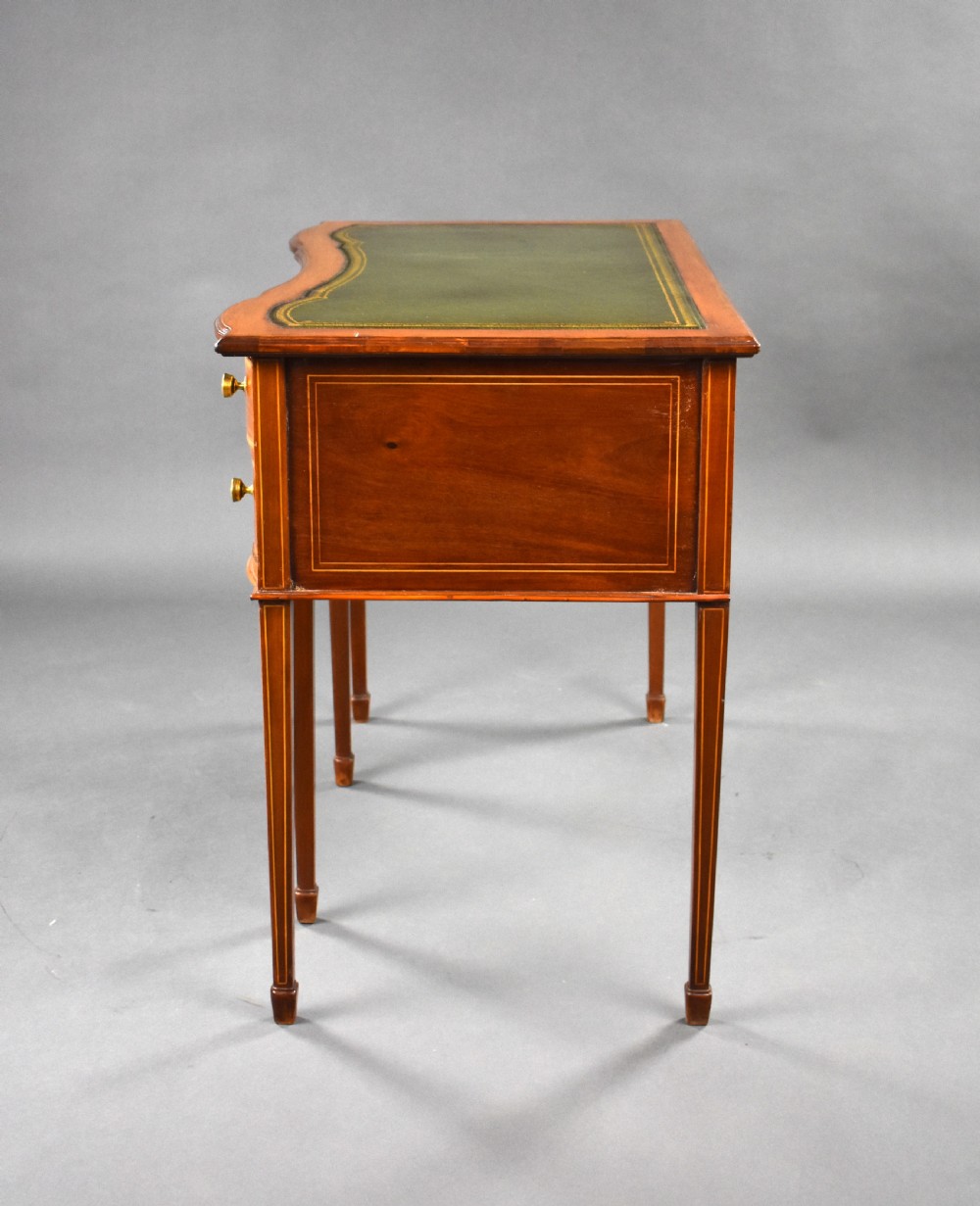 Edwardian Mahogany Writing Table View VIII