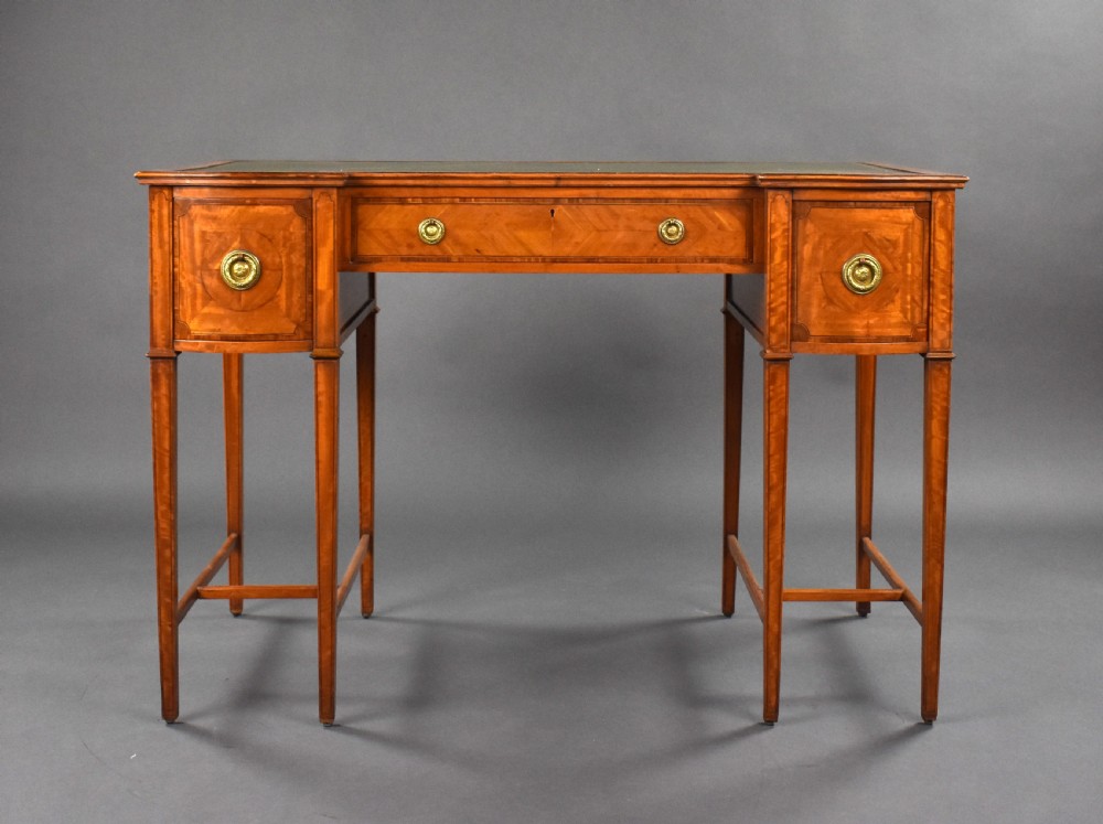 Edwardian Satinwood Writing Table View II