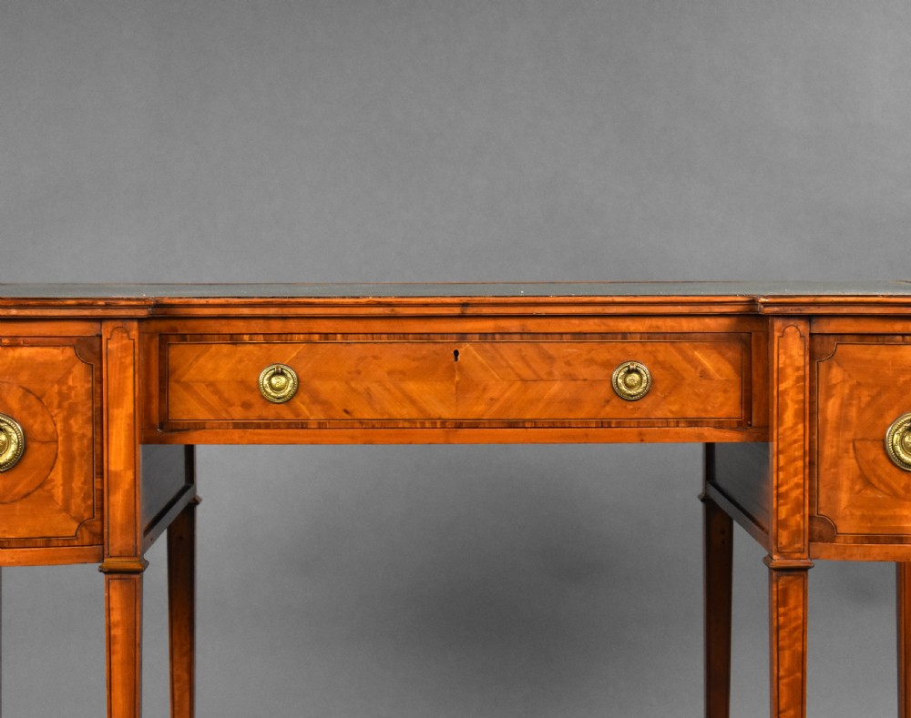 Edwardian Satinwood Writing Table View IV