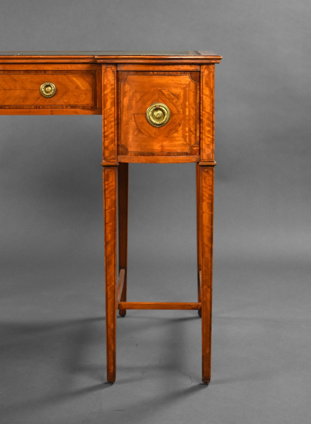 Edwardian Satinwood Writing Table View V