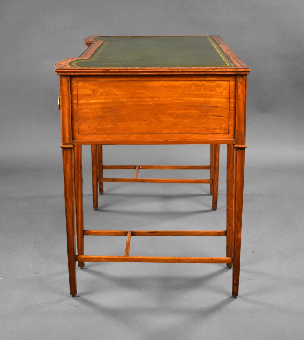 Edwardian Satinwood Writing Table View VI