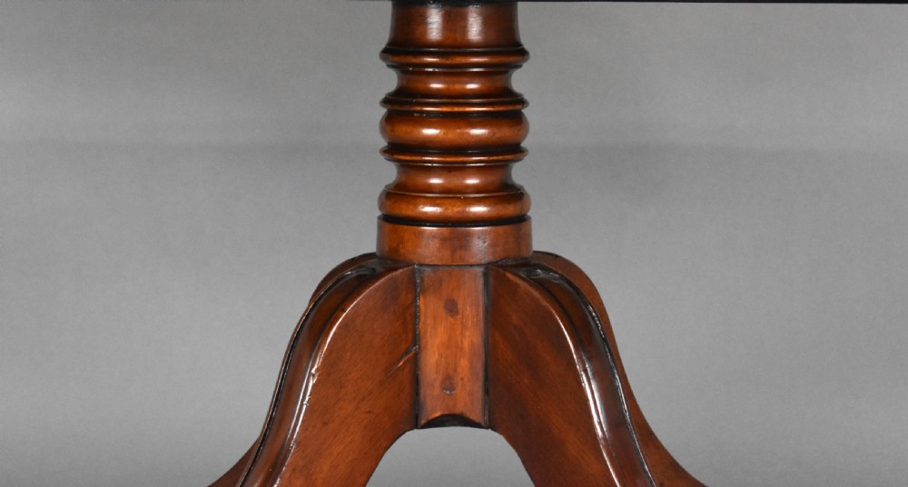 George III Mahogany Library Table View VII