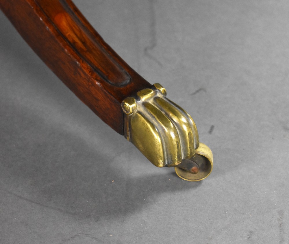 George III Mahogany Library Table View XI