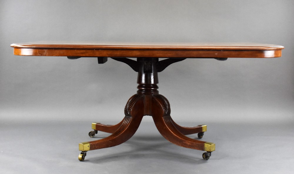 Regency Mahogany Breakfast Table View III