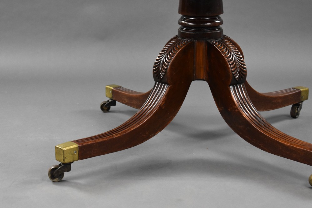 Regency Mahogany Breakfast Table View VII