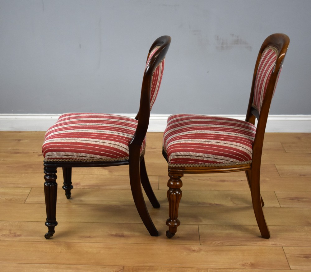 Victorian Mahogany Extending Dining Table & 10 Chairs View XIV