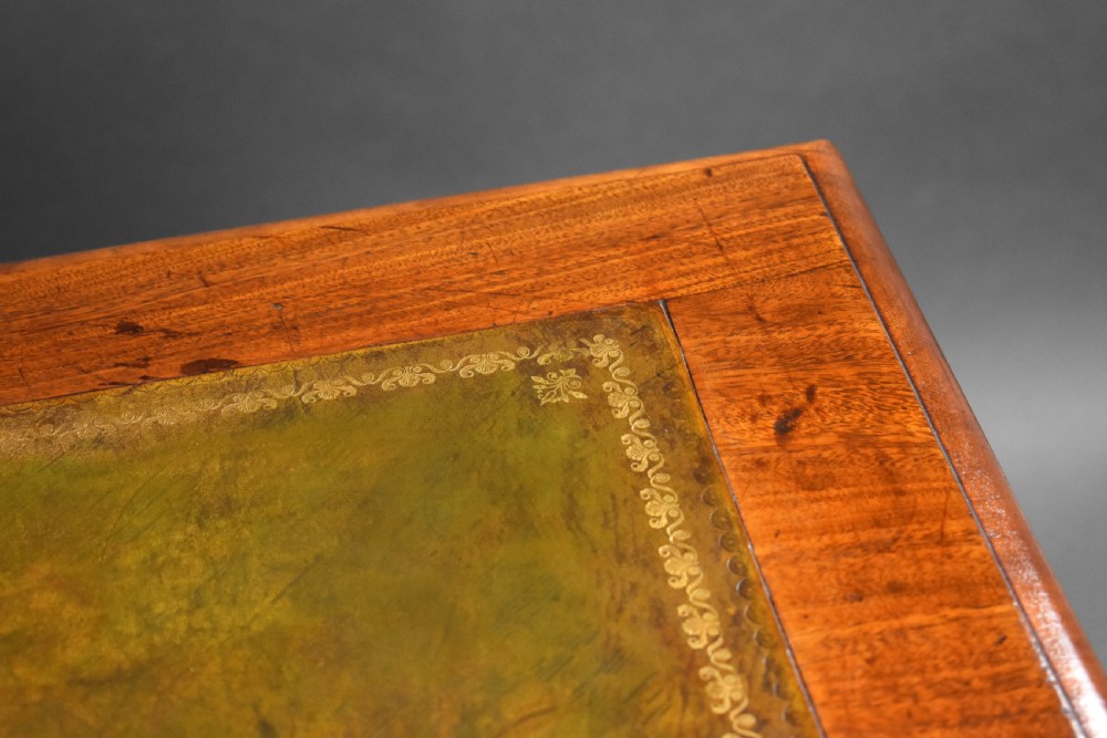 Victorian Mahogany Pedestal Desk View X