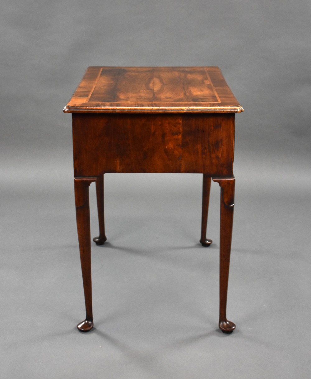George II Walnut Lowboy View III