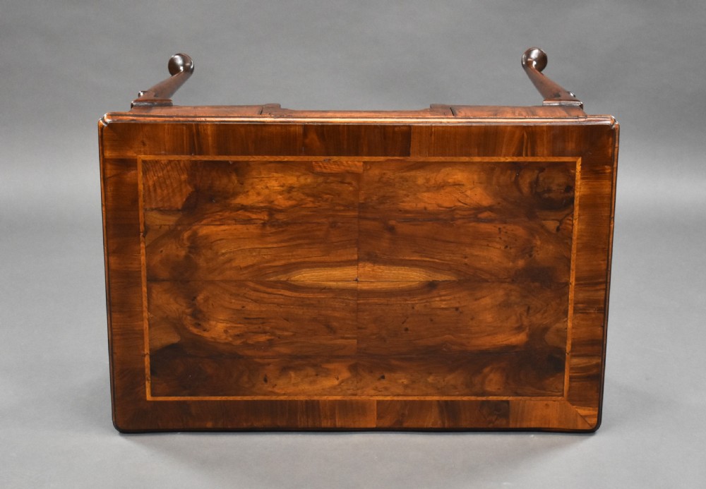 George II Walnut Lowboy View V