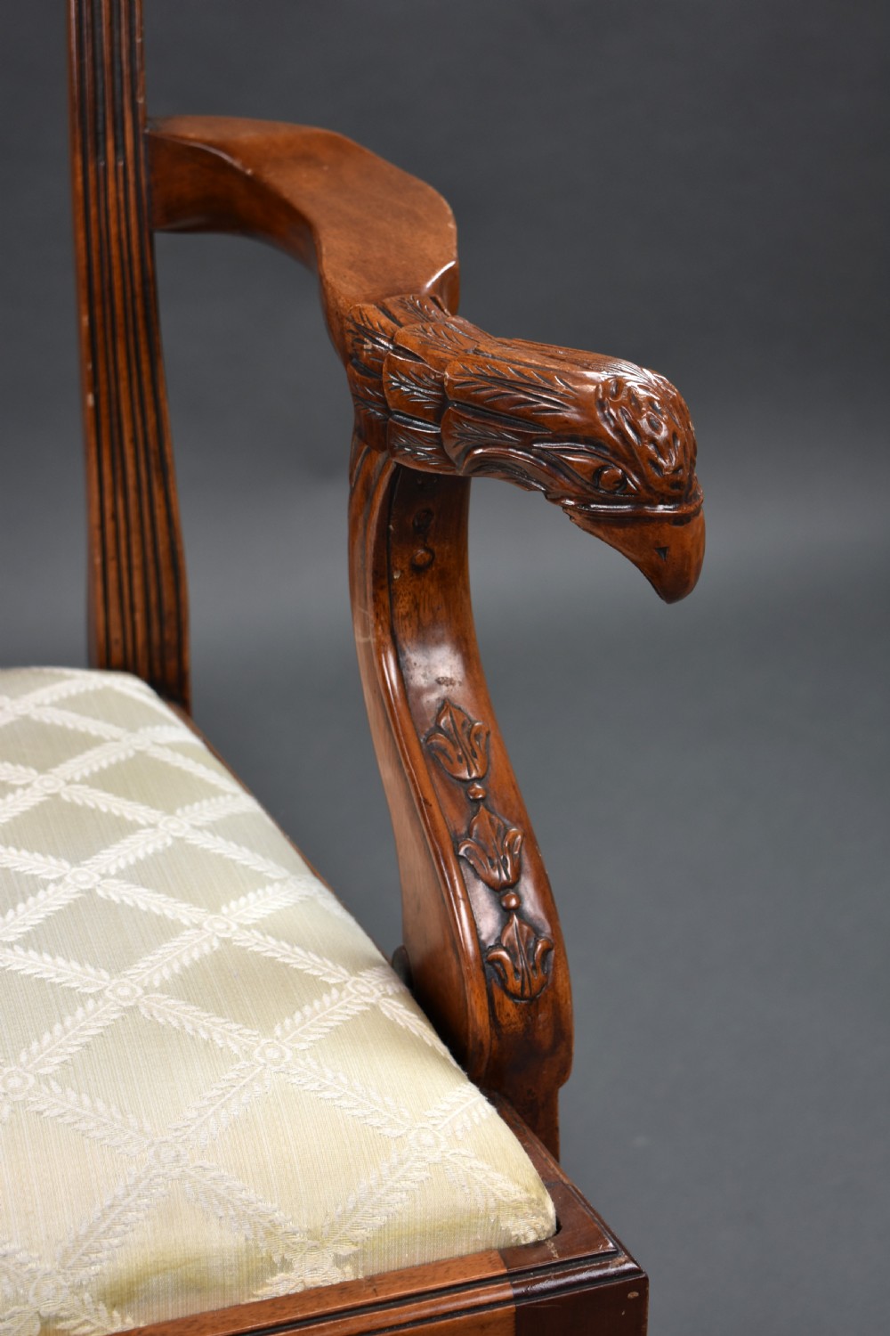Set of 8 Chippendale Style Dining Chairs View IX