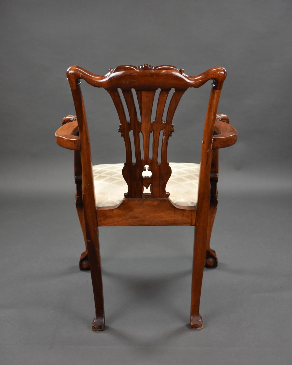 Set of 8 Chippendale Style Dining Chairs View XII
