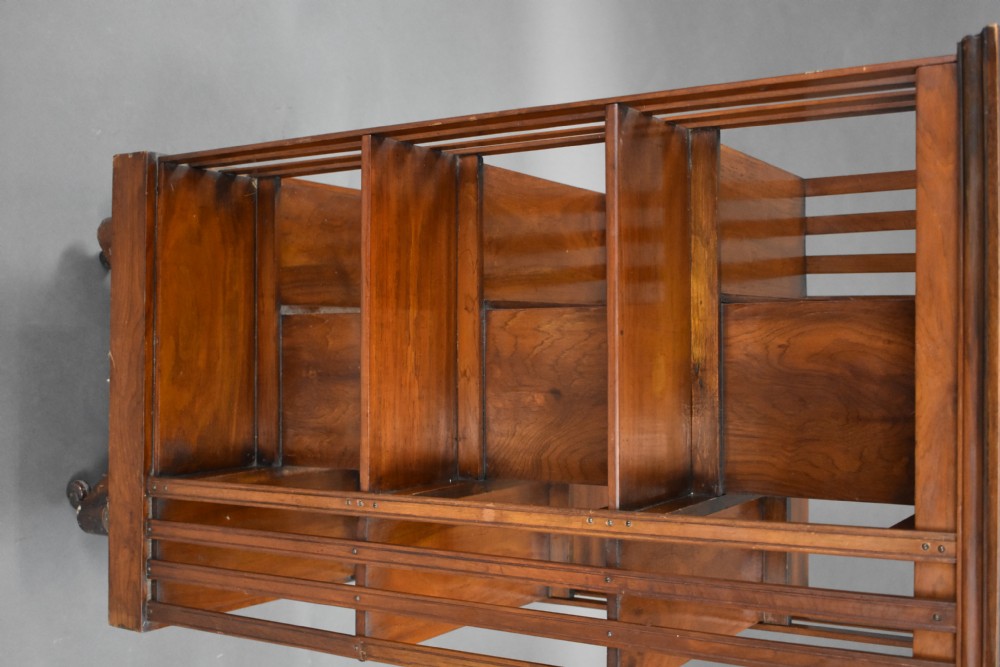 Edwardian Mahogany Revolving Bookcase View VIII