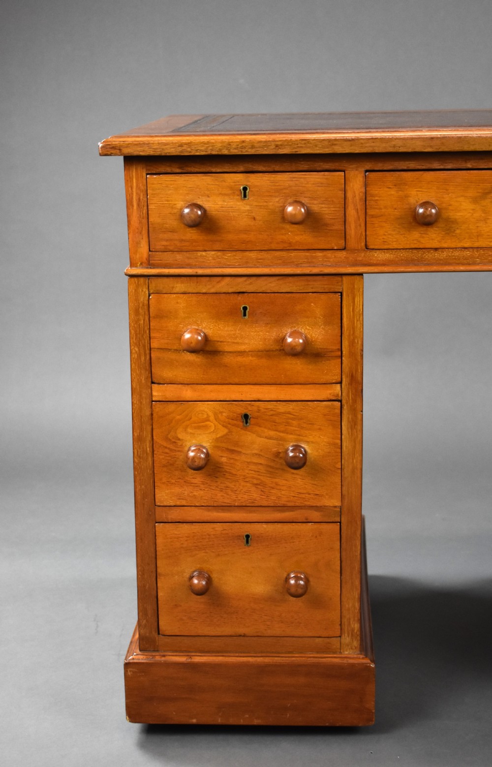 Victorian Pedestal Desk View II