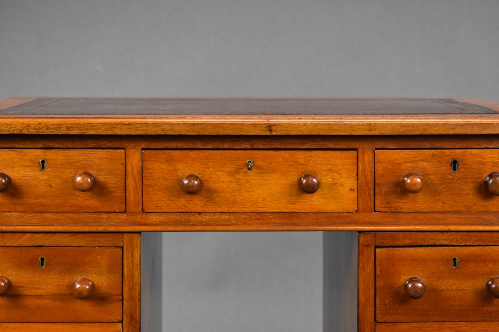 Victorian Pedestal Desk View III