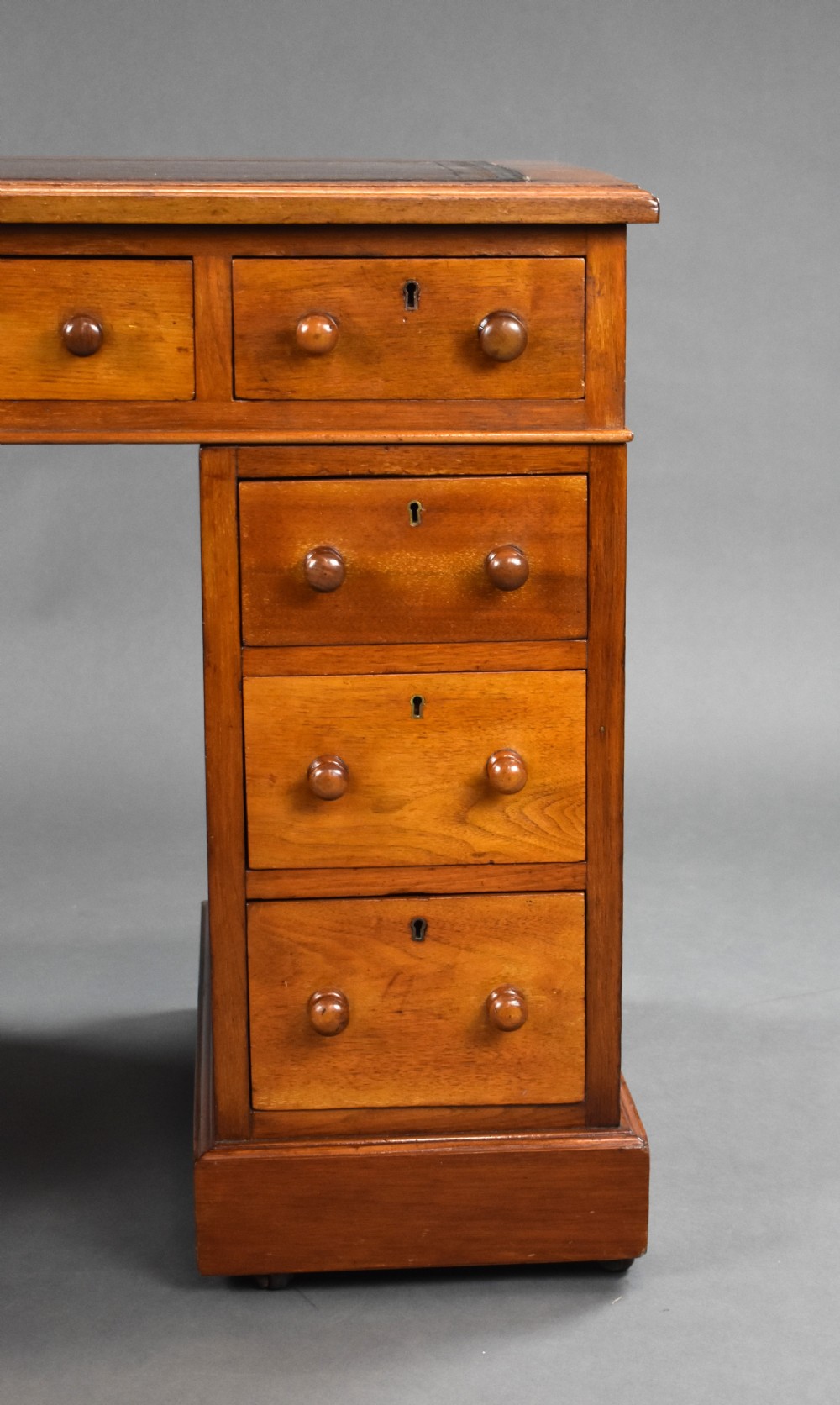 Victorian Pedestal Desk View IV