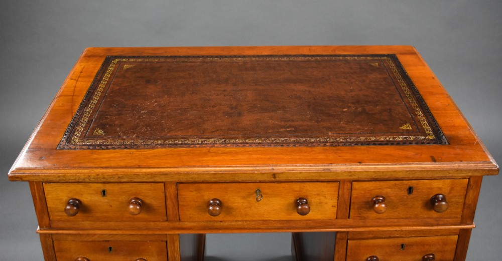 Victorian Pedestal Desk View VII
