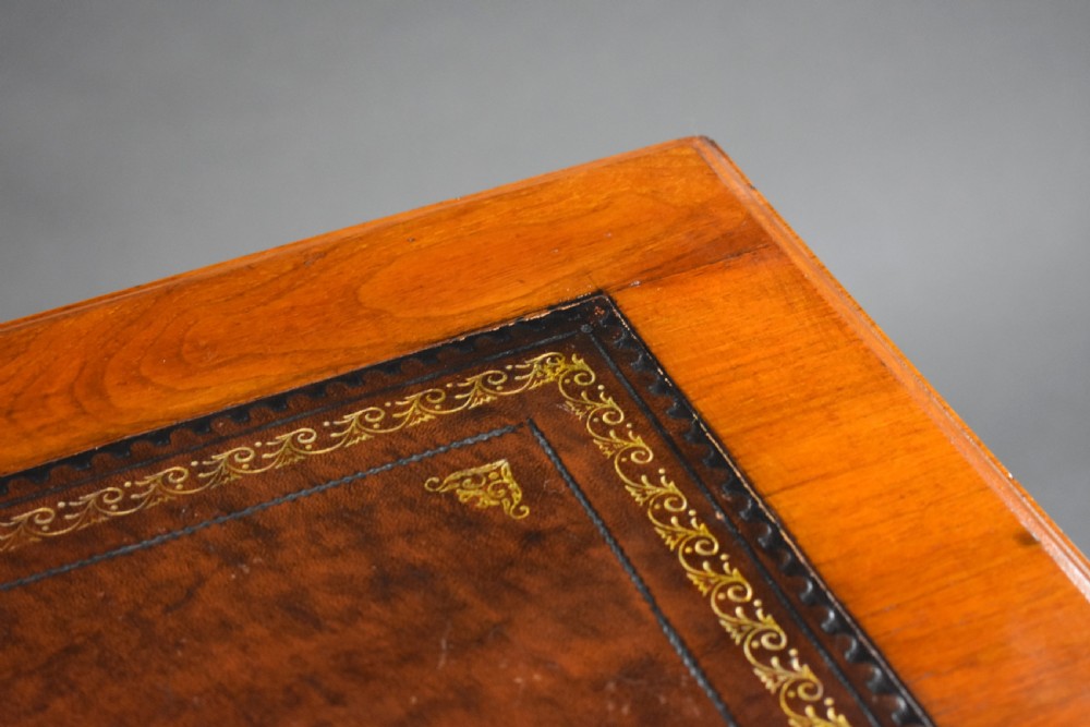 Victorian Pedestal Desk View VIII