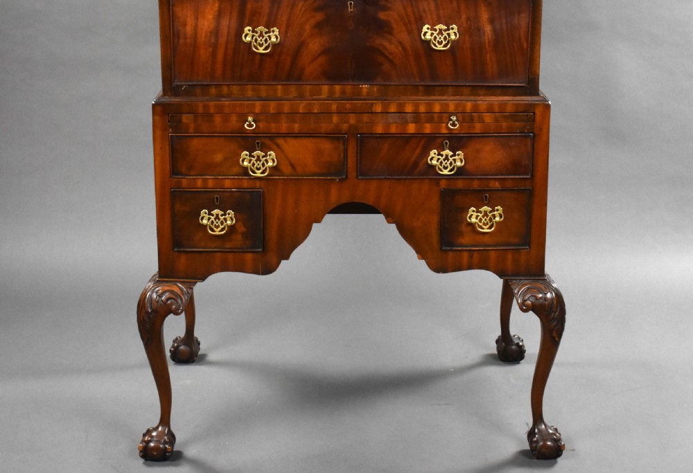 Antique Mahogany Chest on Stand View III