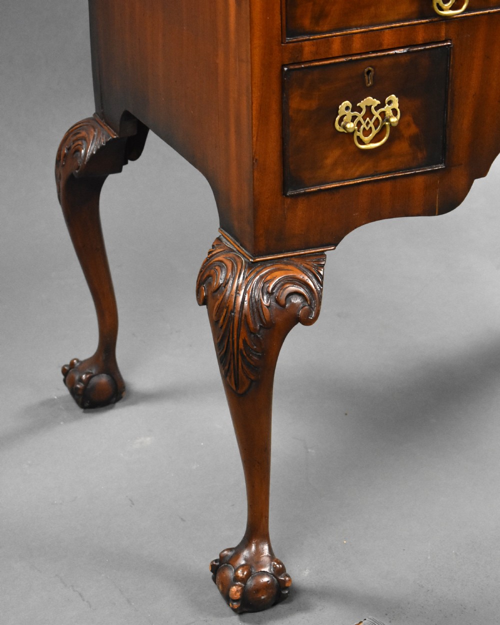 Antique Mahogany Chest on Stand View VI