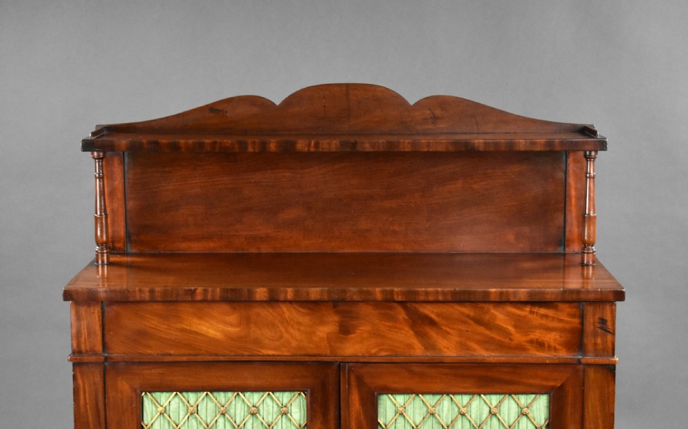 Regency Mahogany Chiffonier  View V