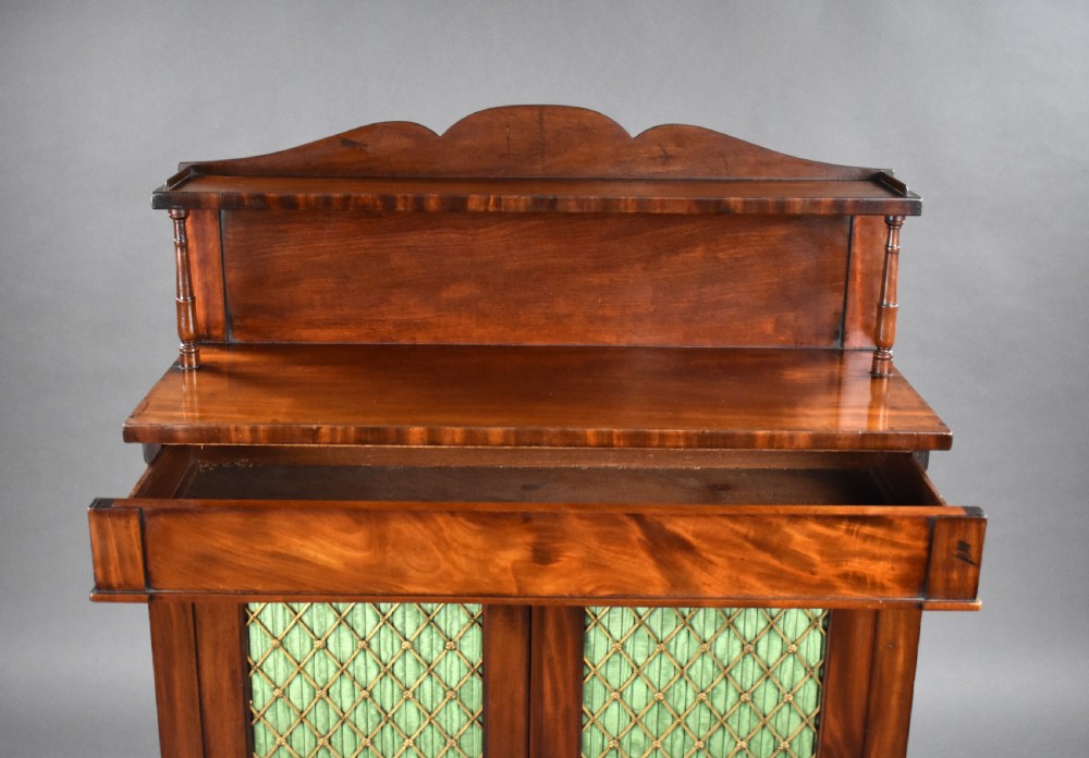 Regency Mahogany Chiffonier  View IX
