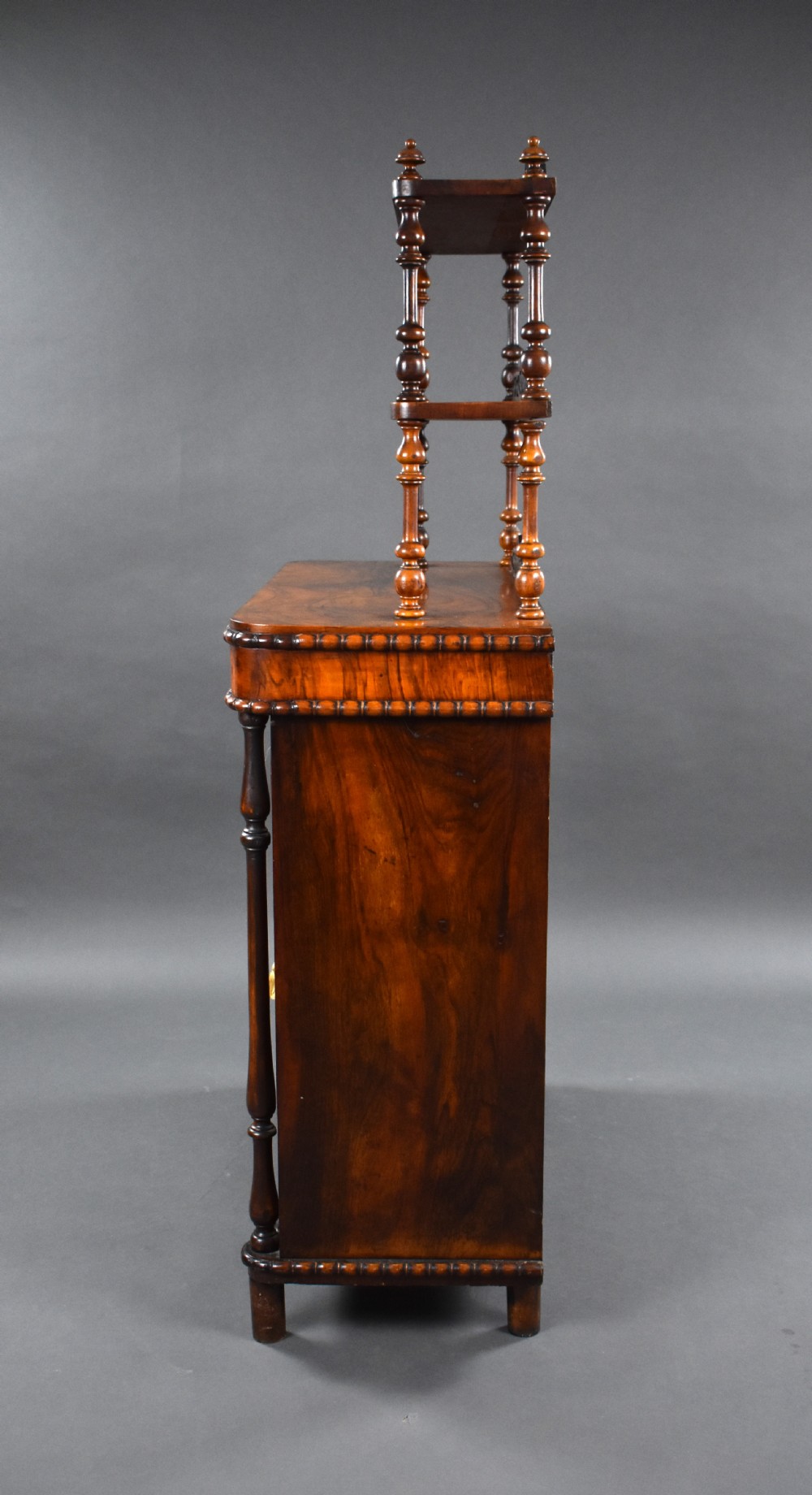 Victorian Bur Walnut Chiffonier View V